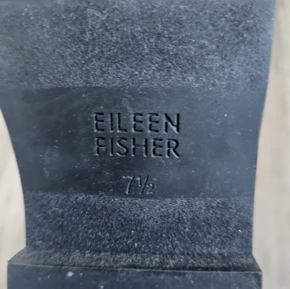 Eileen Fisher Demi 3 Velvet Loafers Olive‎ Green Women's Size 7.5 - Picture 8 of 9